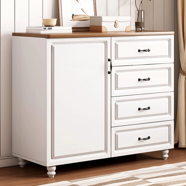 Wholesale custom cheap mdf cabinet chest of drawers melamine chest of drawers design of bedroom antique style