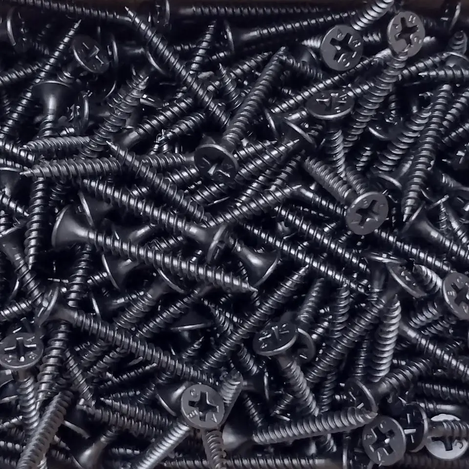Best Price Hebei Screws Hardware Drywall Screw With Sharp Point Black Phosphated