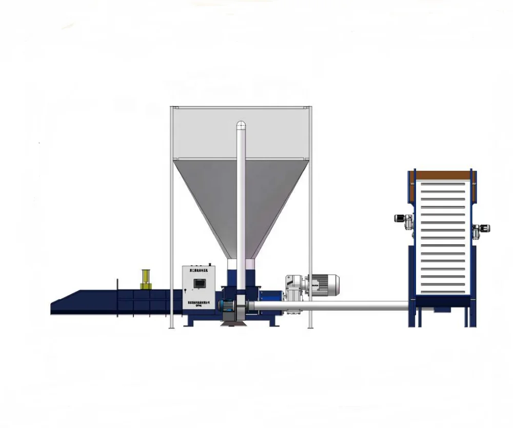 EPS recycling machine waste recycling machine polyfoam compressor