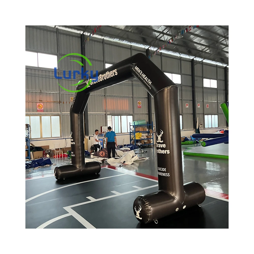 Custom Inflatable Gate Arch Finish Line Archway Gate Inflatable Running Arch