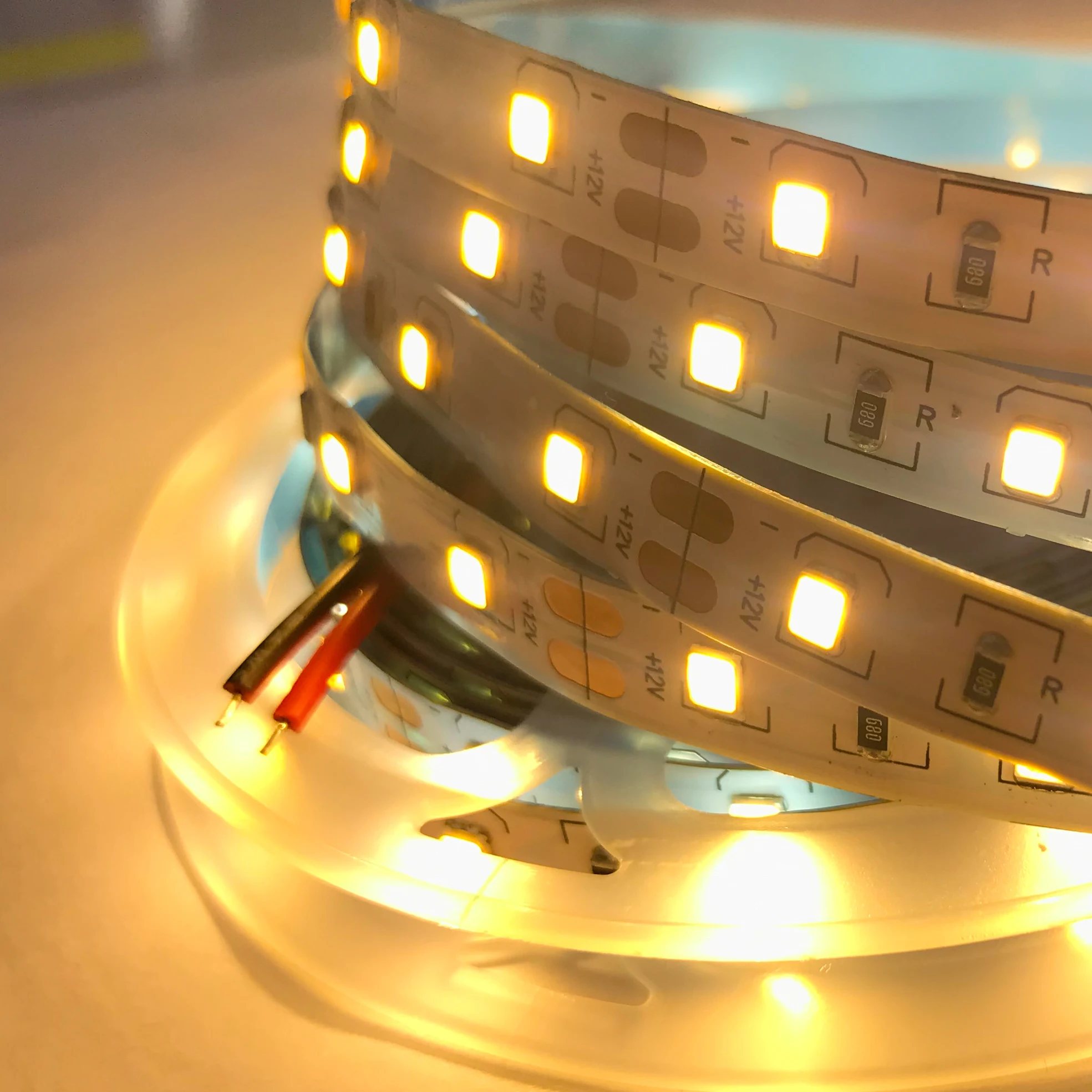 12V 24V SMD LED strip 60leds per meter non waterproof indoor lighting tape light led strip