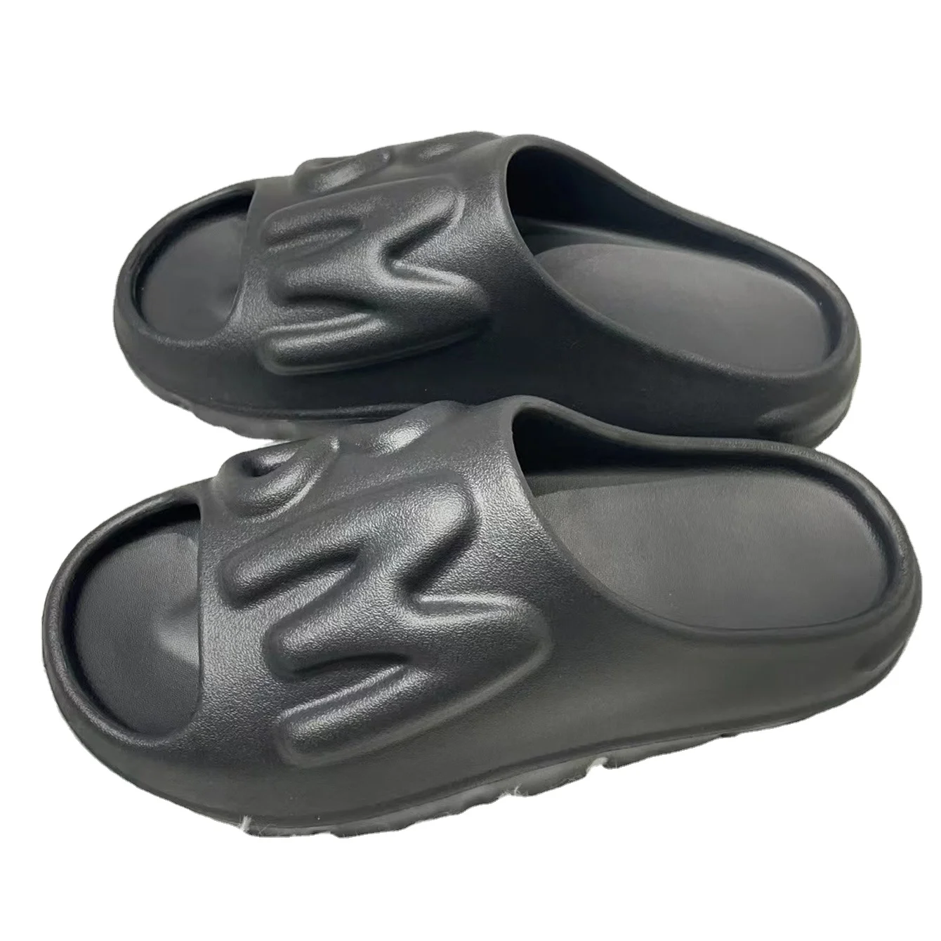 Custom  New Unisex three belt Sandals Men Flat Slides Shoe outdoor Women Slip Eva Kids 2023 slides Sandals Beach Ladies Slippers