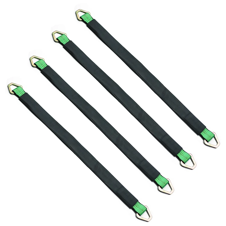 2inch X 36ft Yellow Red Blue Purple Orange Sliding Sleeve Tie Down 10000lbs Wheel Lashing Strap Belt Strap 4 Axle Straps