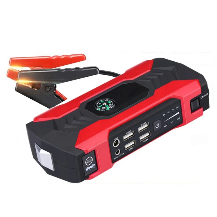 28000mah Car Power Bank Battery Charger Portable Jumpstarter Car Jump Starter Booster 12V Jumpstarter Car With Air Compressor