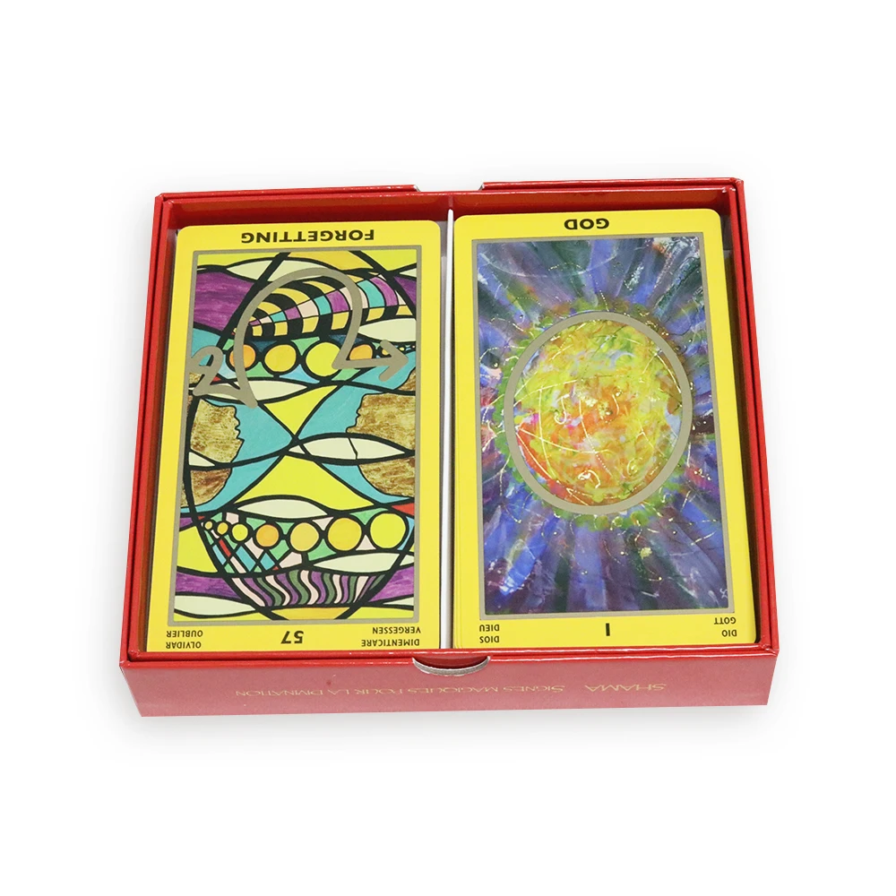 Оптовая продажа на заказ Печать отличные бумажные карты игра Oracle Deck