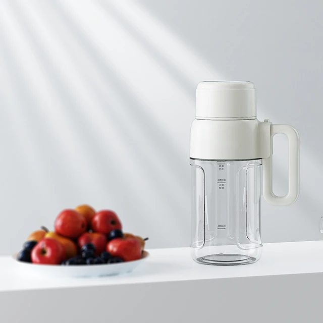 Fruit Extractor Machine 1L Personal Juicers Bottle Portable Stainless Steel Slow Centrifugal Orange Juicer Portable Blender