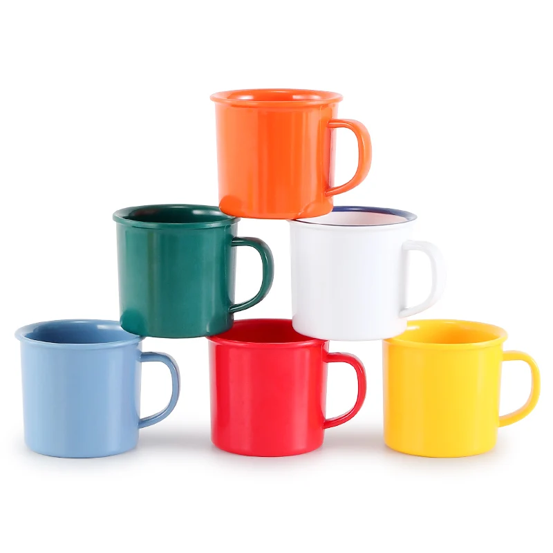 Wholesale plastic unbreakable cup tasse incassable custom reusable melamine cups for party