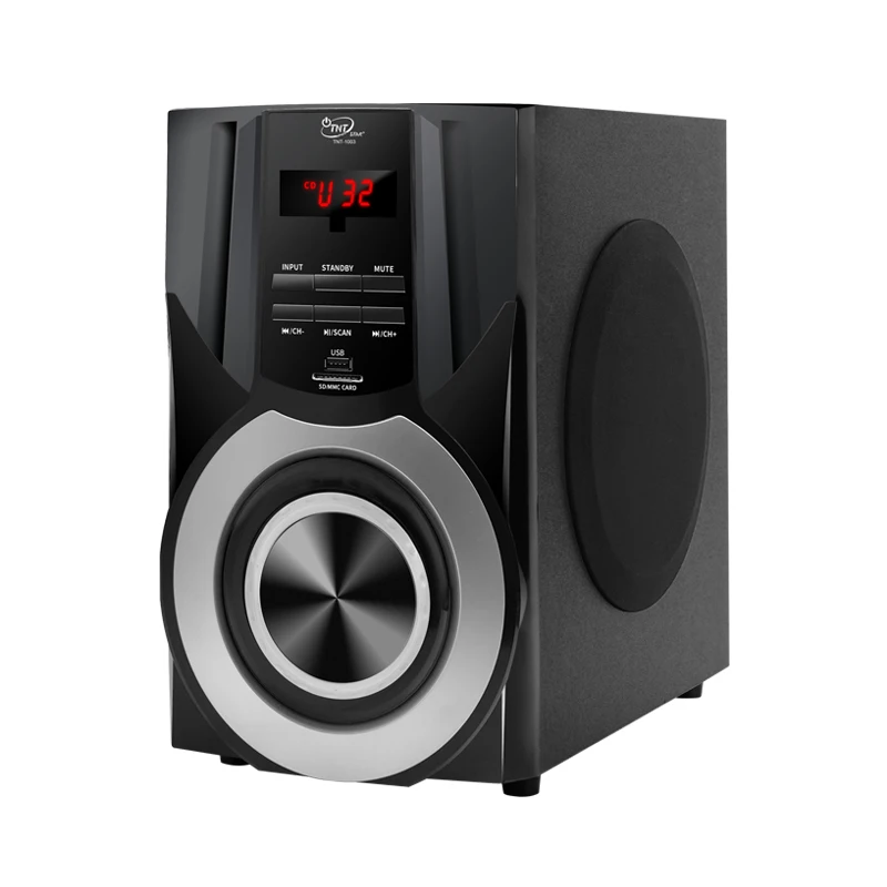 TNTSTAR TNT-1003 Chinese Manufacturer 32GB Subwoofer Boombox Speaker With Alarm Clock Fm Radio 2023 hot