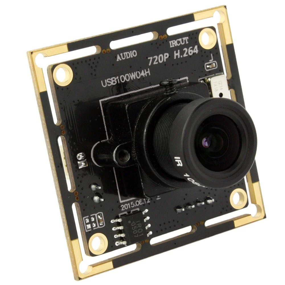 ELP CMOS 1MP 720P OV9712 USB Camera Module with H.264 Output with Microphone Mini Web Camera for Embedded Application
