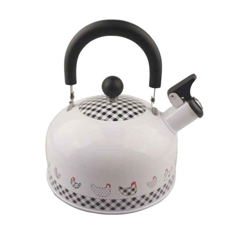Private Label Kettle Iron Korean Black Water Polka Dot Kawaii Tea Bottle Gooseneck Heart Silver Jewelry Portable Samovar