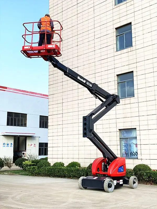Mantall HZ200JRT Newest Hot Sale Articulated Boom Lifts Durable Hydraulic Articulated Aerial Boom Lift Construction Machinery