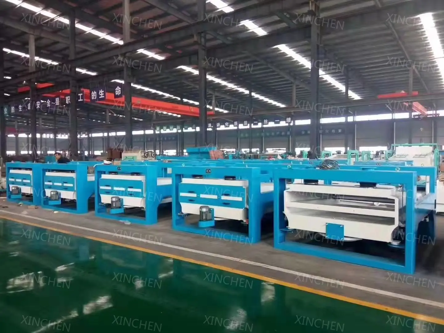 Seeds Cleaning Machine Vibrating Screen Mesh Grading Sesame Seeds Cleaning Grain Processing Machinery