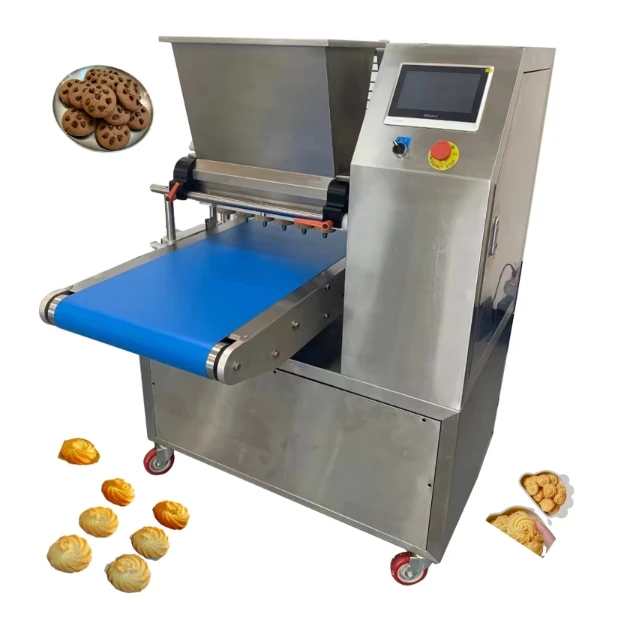 Small Cookies machine cookie making depositor /50kg/h cookies cup cakes machine cookie dough extruder snack food machine food