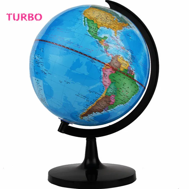 
China factory price High quality New design Home Decoration Educational geography equipment wholesale world globe plastic globes  (62262655263)