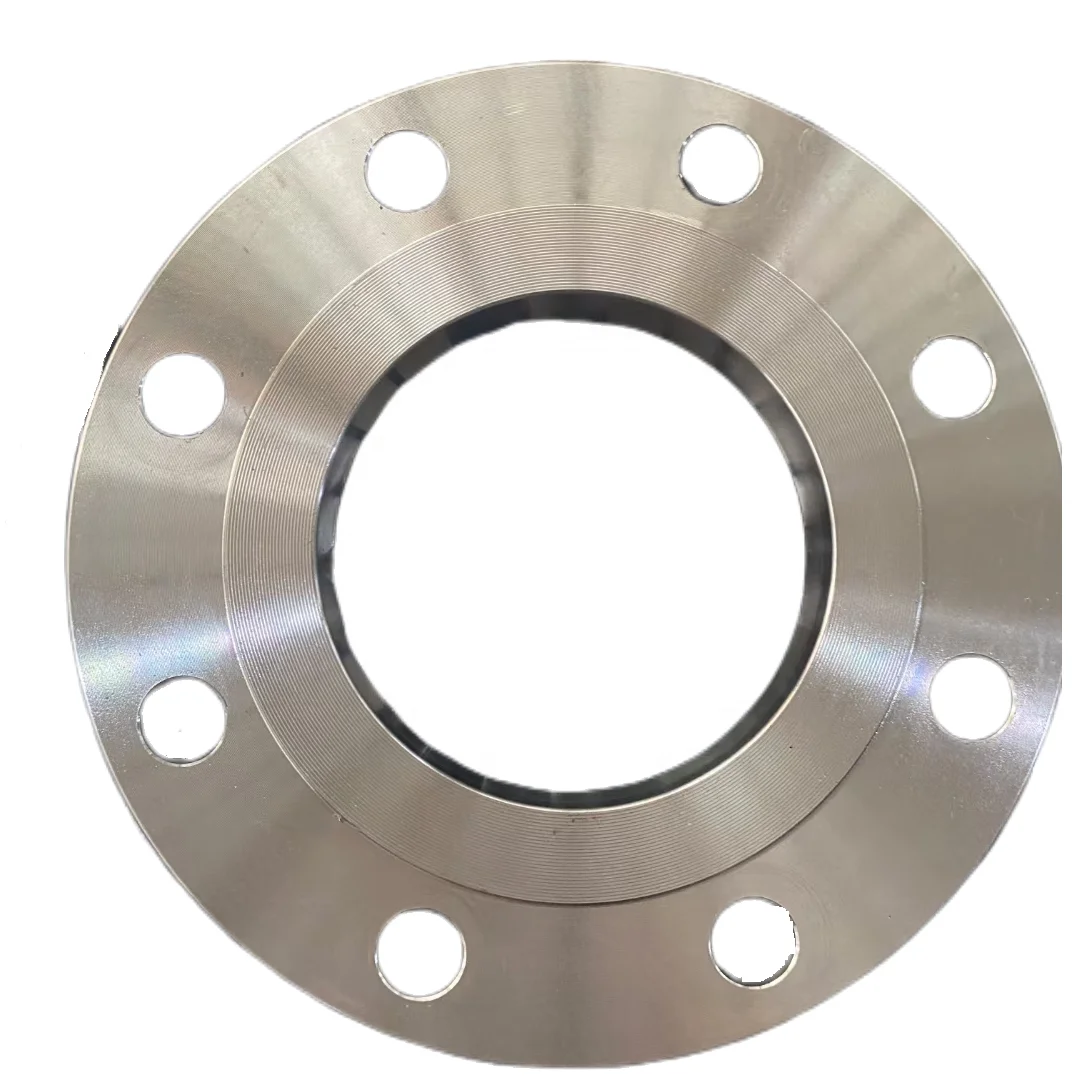Factory spot large-caliber plate type flat welding pipe and flange welding steel loose flange forging flange plate