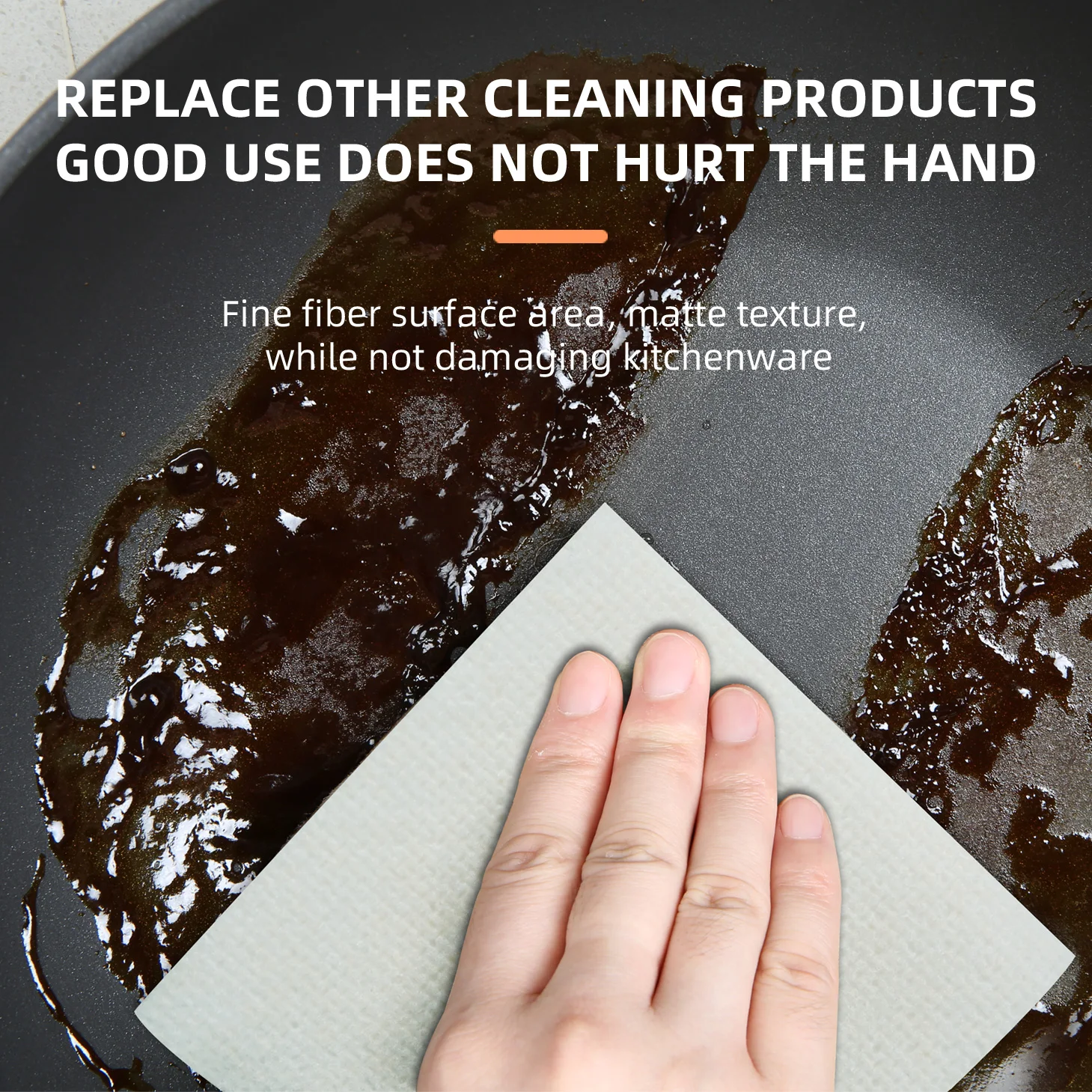 Disposable Lazy Rags Washable Kitchen Paper Thickened Microfiber Kitchen Towel Non Woven Cleaning Cloth