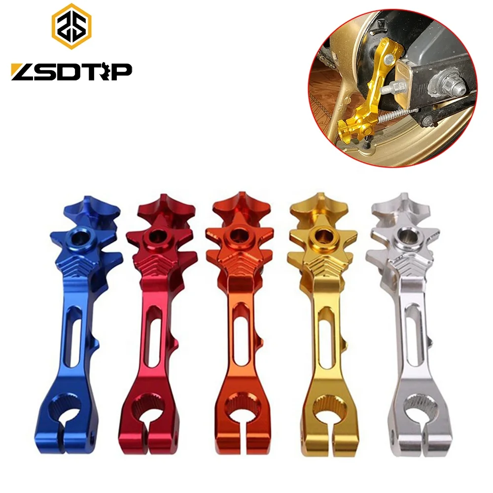 
universal Motorcycle Accessories 7 color Rear Brake Rocker Arm / lever CNC Aluminum palanca freno/balancin leva freno hond fz16 