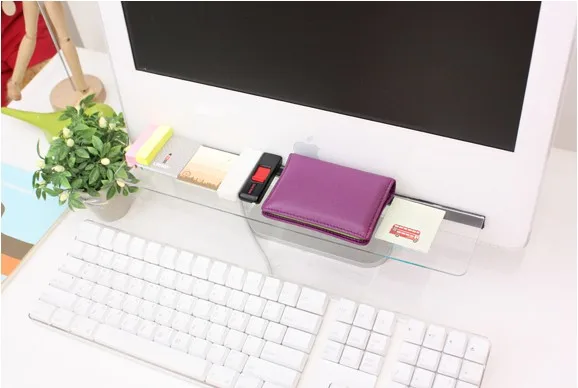 
Computer monitor storage rack Sticky Notes Holder Self Stick Notes Memo Board Message Pad for Monitors 