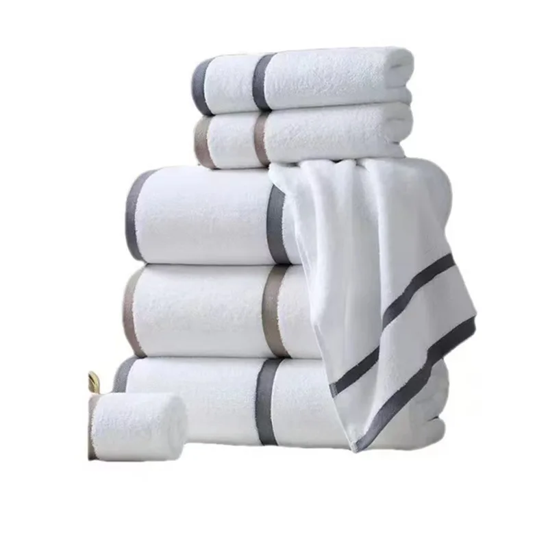 Hotel Luxury Reserve Collection 100% Cotton Bath Towel for Adults Solid Color Luxury Reserve Collection Bath Towel