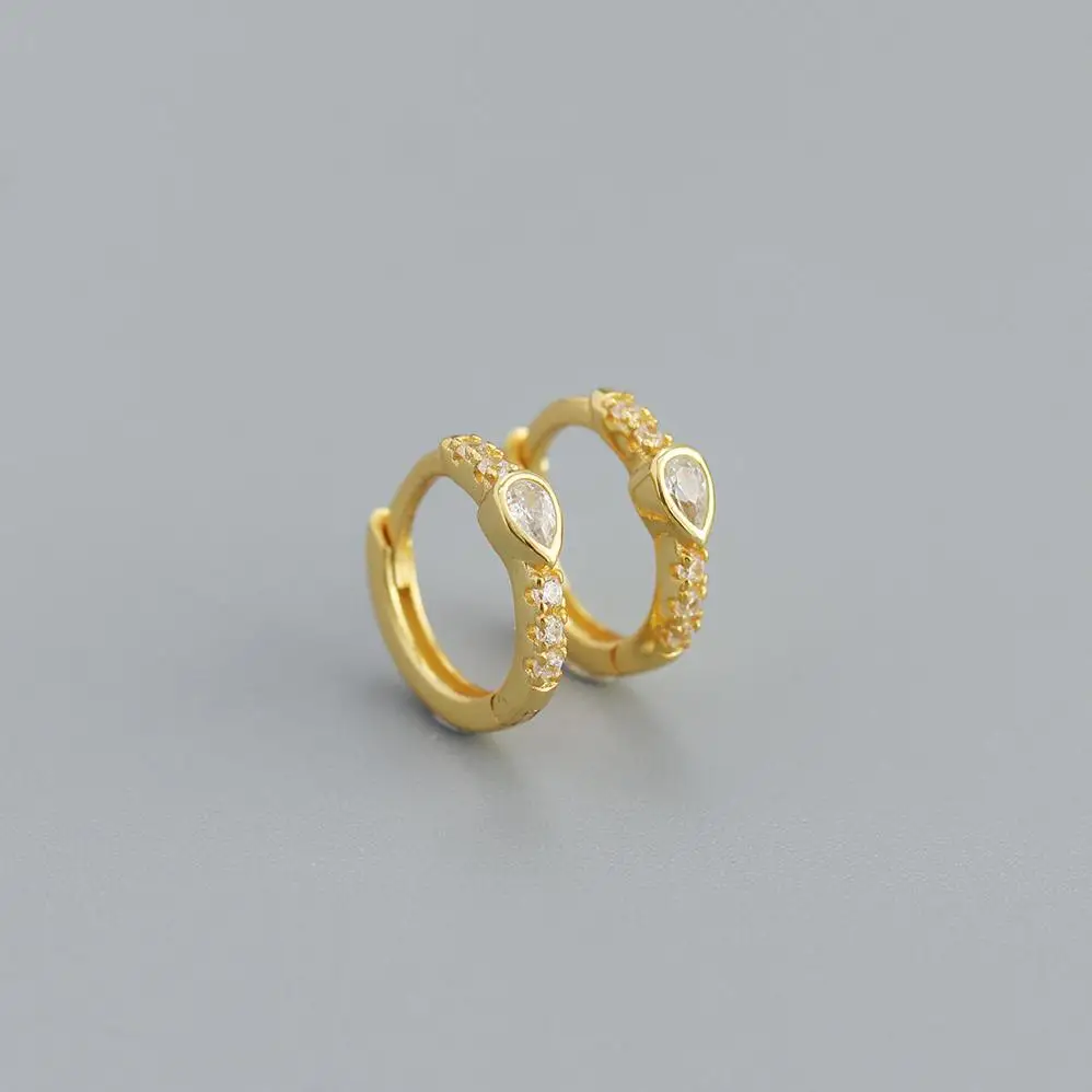 Stainless Steel Earring Enamel Chunky Huggie 2023 Custom African Ear Pearl Heart Black Wholesale Dainty Sterling Tragus Earrings