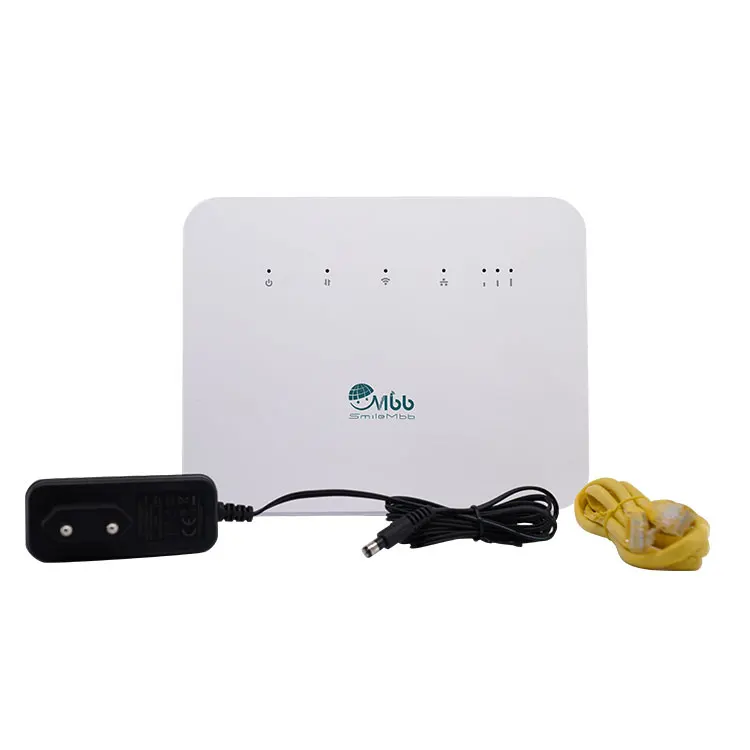 Wi-Fi-роутер SmileMbb 4G LTE CAT6 CPE 300 Мбит/с портом lan