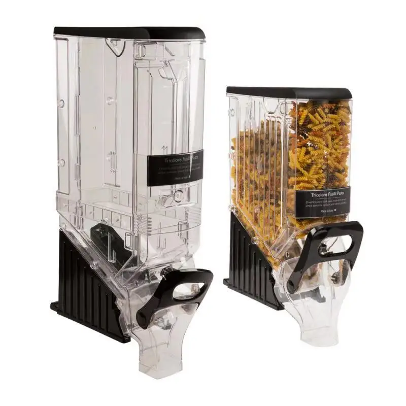 
Zero Waste Shopping Supermarket Gondola Store Eco-friendly Plastic Bulk Dispenser Gravity Dispenser 