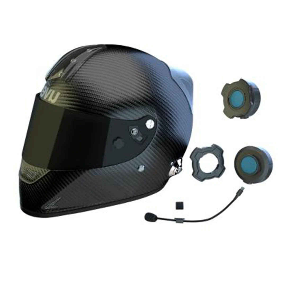 Motorcycle Bone Conduction Headset BT Helmet Headphone Waterproof Moto Wireless Handsfree Music Player Speaker