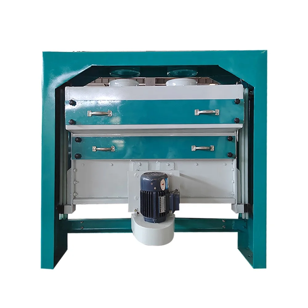 High throughput capacity machine for grain mills rotary grading sieve paddy rotation cleaner TQLM series