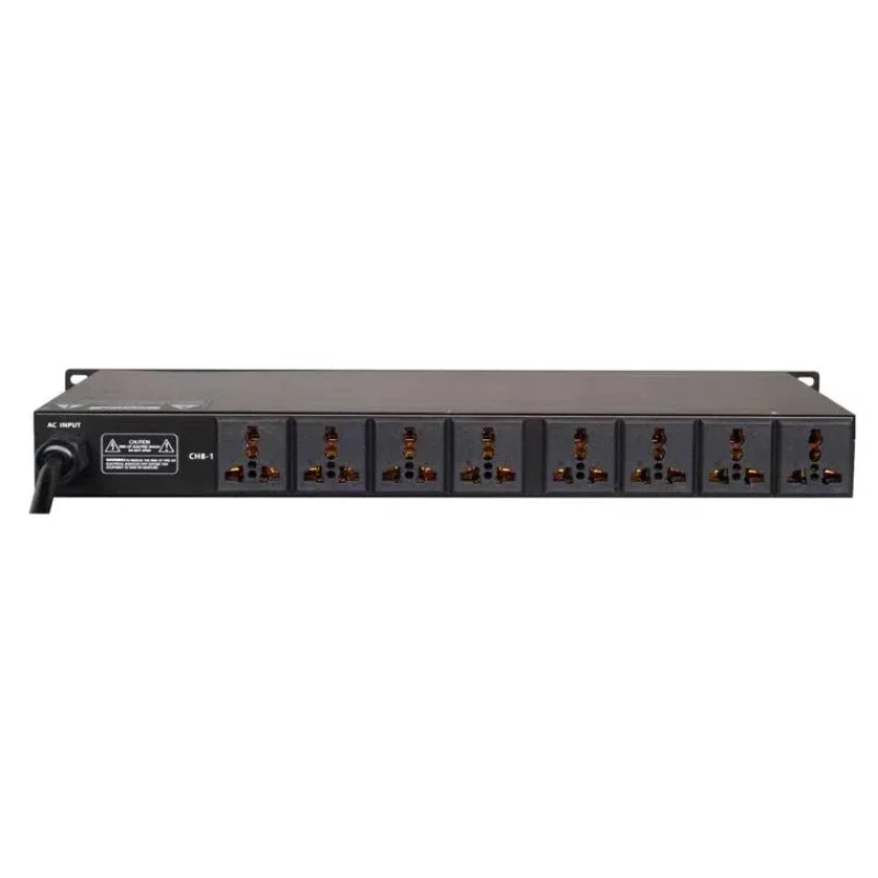 Paulkison Stage Equipment System 10-Outlet Power Sequencer Controller Conditioner Surge Protector Power Supply Regulator