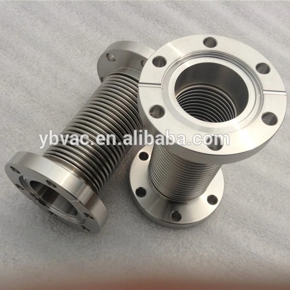 ultra high vacuum bellows stainless steel  thin wall flexible