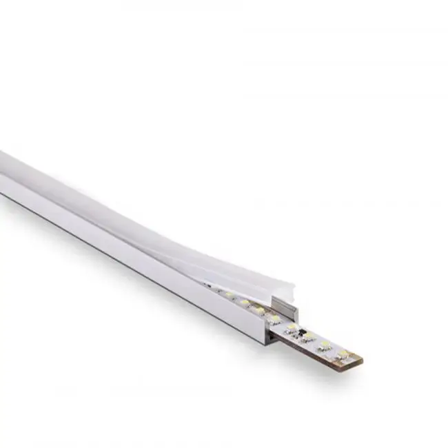 China popular Recessed LED Mini Profile led strip aluminum extrusion profile with 1-3m length