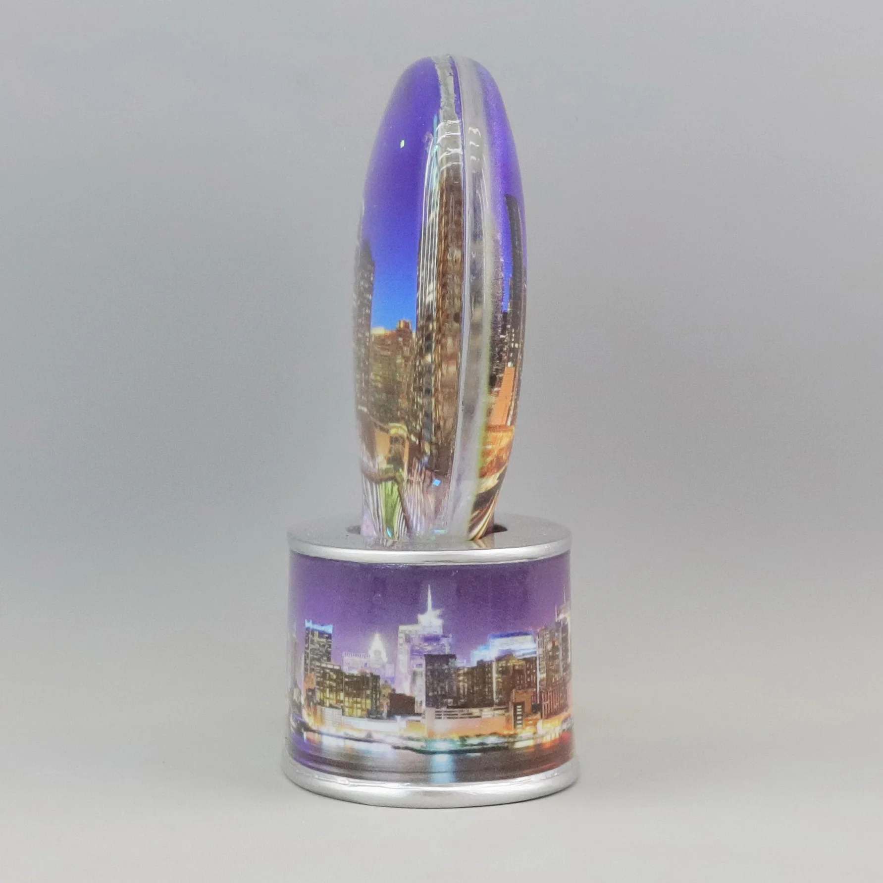 York City Water Globe Building Snow Globe Promotion Gifts New with LED Light up Tourist Customized Souvenir Handicraft Paint