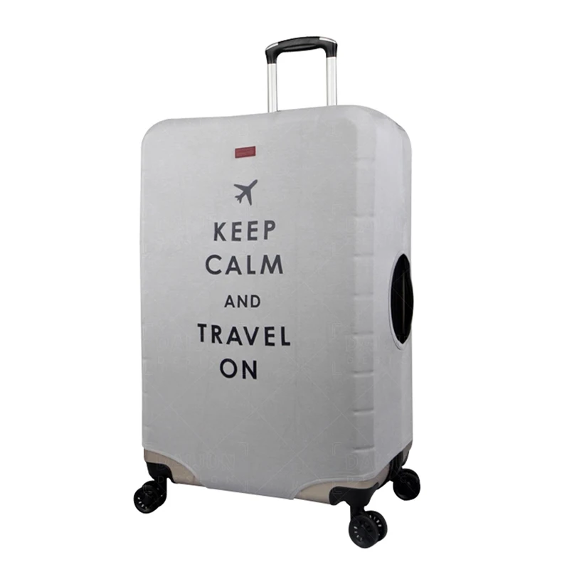 travel luggage bags cases  protector  suitcase cover custom spandex luggage case  cover