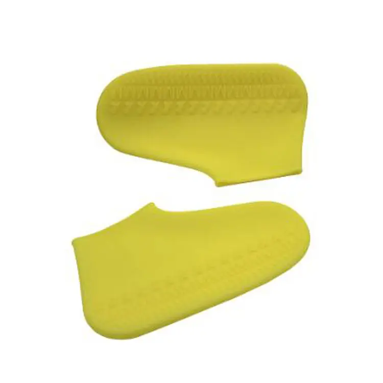 Waterproof silicone wholesale reusable rain boots non-slip TPE outdoor silicone rain boots for men women