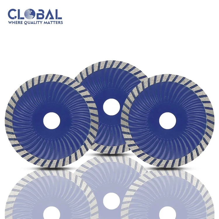 105mm 115mm 125mm 180mm 250mm 14 Inch Wholesale Custom Hot Press Cutting Tile Turbo Diamond Saw Blade Disc For Porcelain