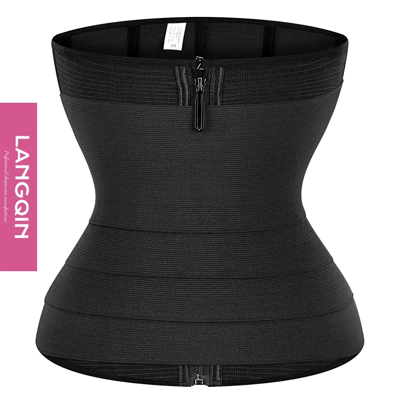 Long Belly Wrap Breathable Slim Band Belly Fat Trimmer Tummy Control Waist Shaper Slimming Belt