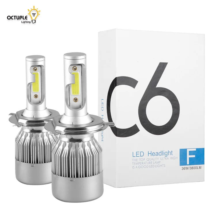 Wholesale China cheap factory price Aluminum 15 months warranty h4 car led headlight