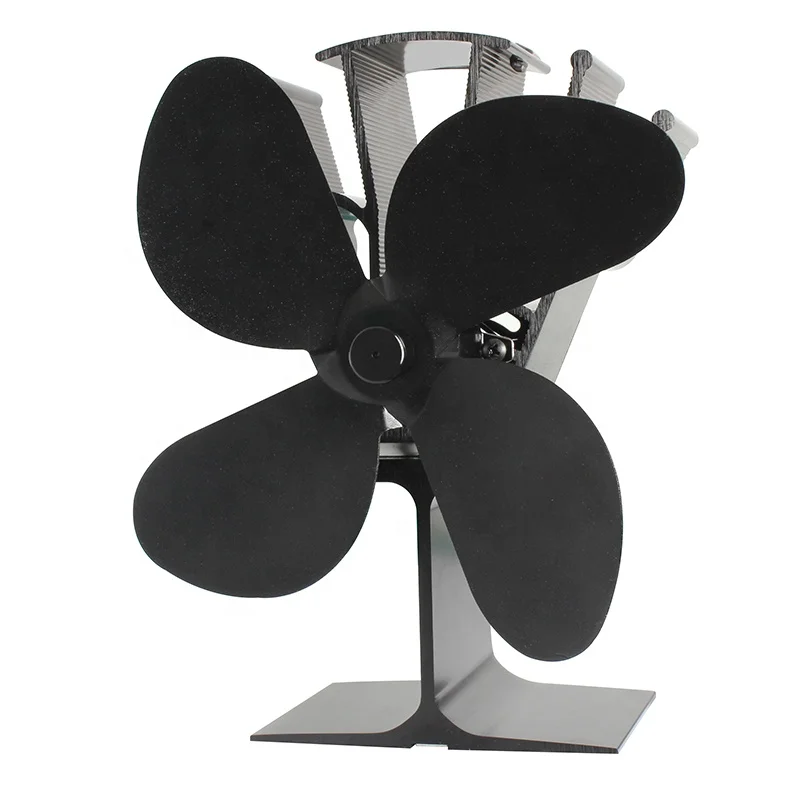Hot-selling 4 blades fireplace fan stove fan for household