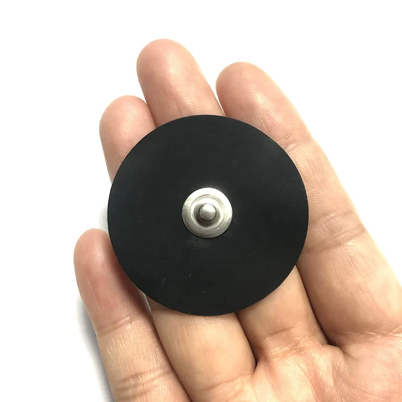 Jinke Custom Size 50mm Customised ECG EEG Electrodes Universal Electrodes Pads Silicone Physical Therapy Electrode Sheet