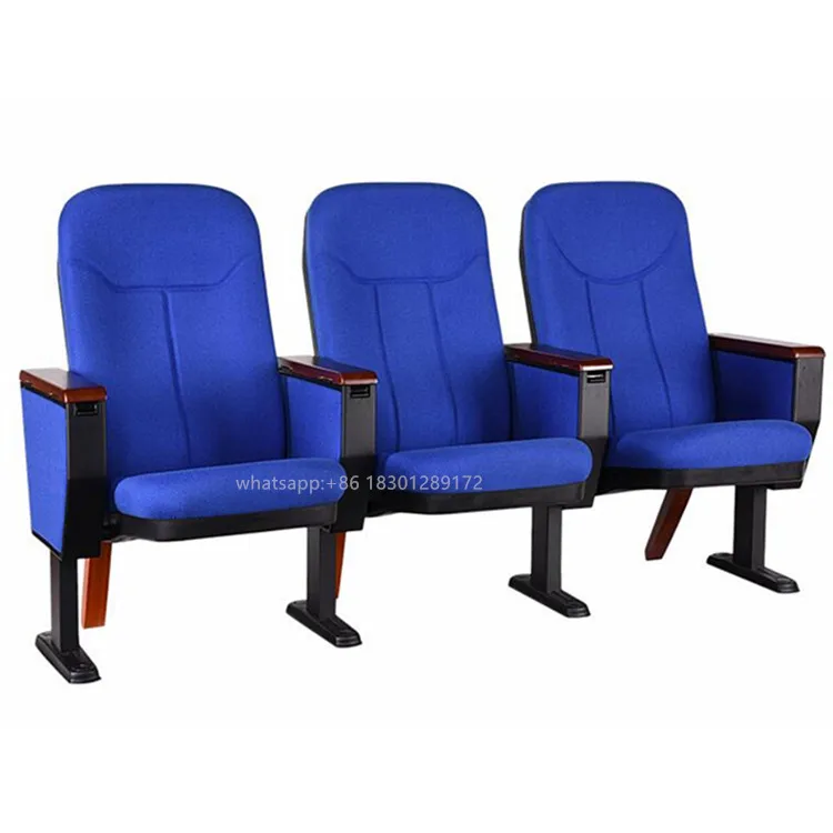 Auditorium chairs Row stadium seat Manufacturers custom  with writing board  Seating solid wood folding theater Chair conference