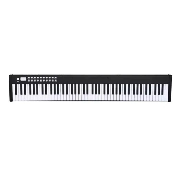 The newest Portable Digital Piano 88 Key Piano Electronic Piano 128 tones 128 rhythms with double speakers on the side
