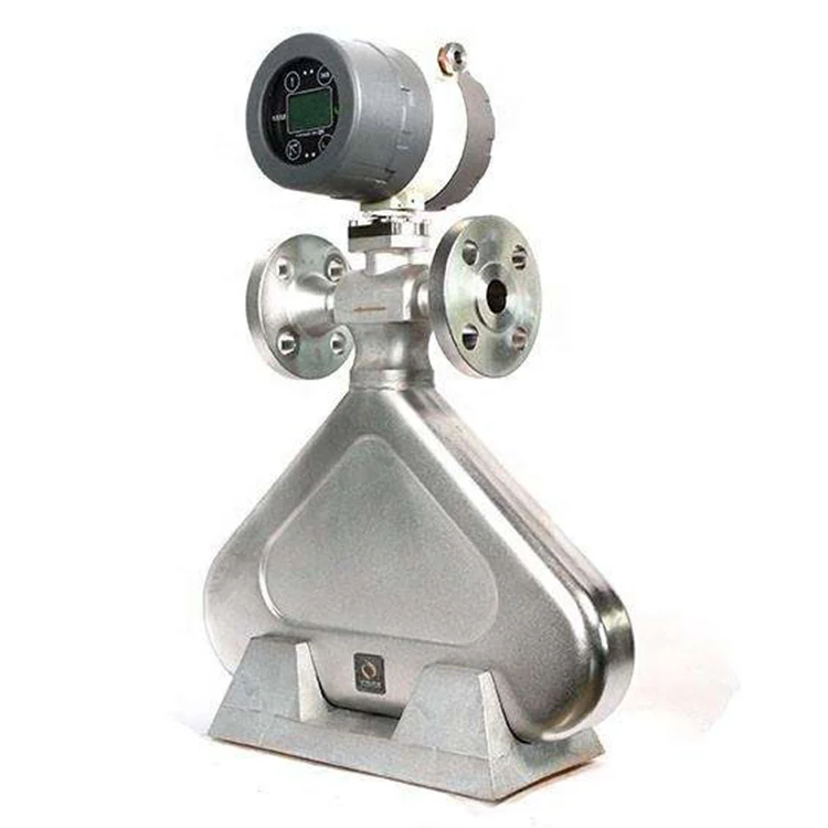 High Precision Coriolis Force Chemical Turbine Magnetic Flow Meter Mass Oil Flow Meter