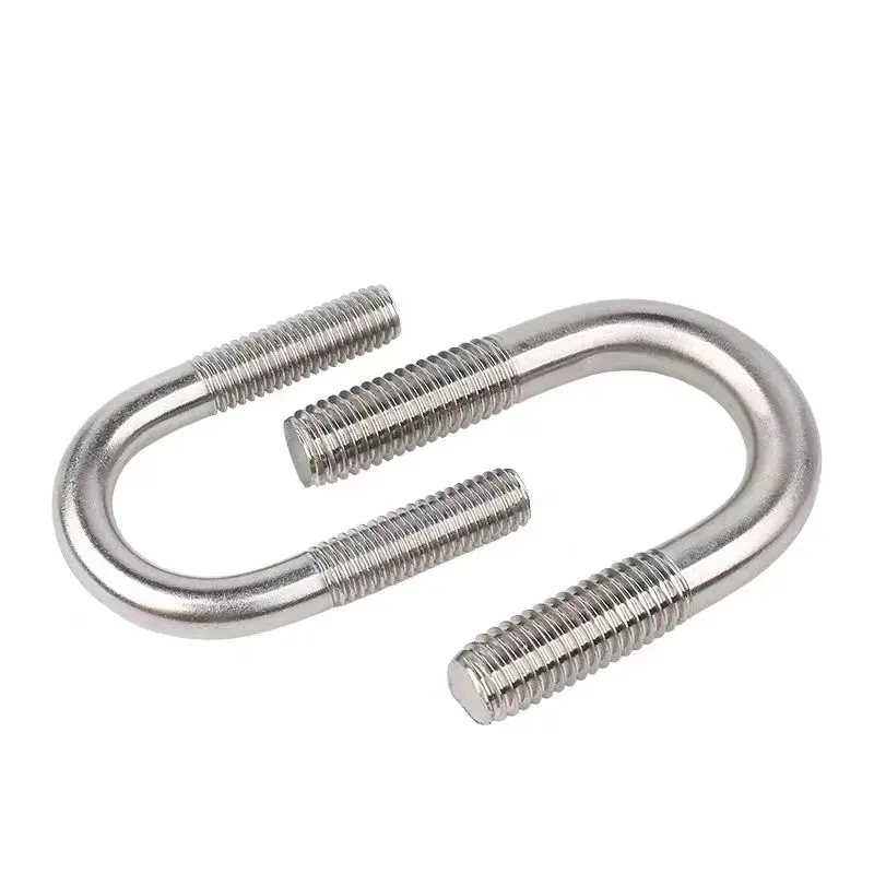 The manufacturer sells high-quality U-bolts carbon steel stainless steel U-screws and U-pipe clamps