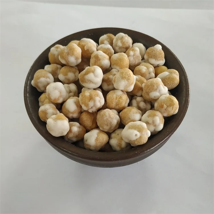 
Wholesale snack food wasabi chickpeas mustard flavor chickpeas 