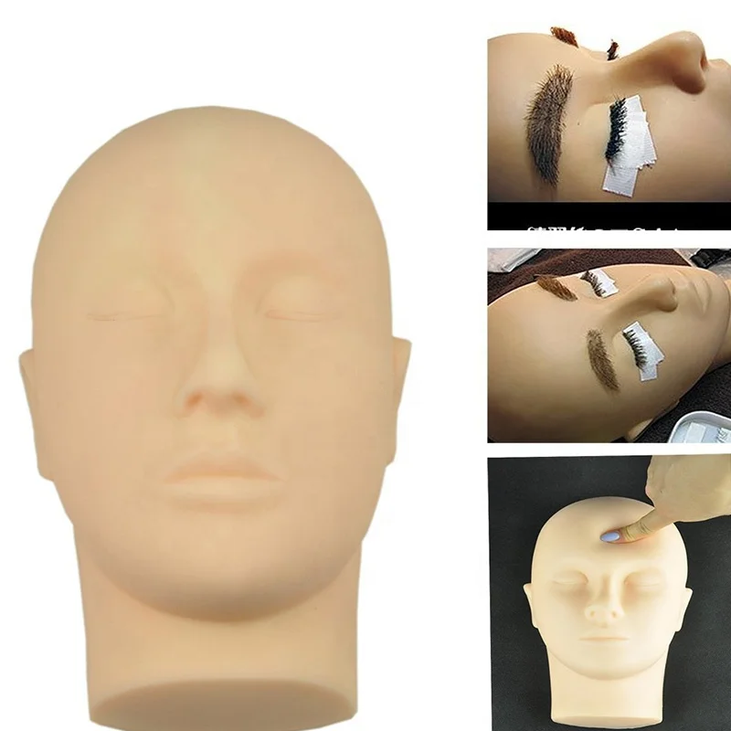 Учебные инструменты для наращивания ресниц манекен голова манекена с плечом