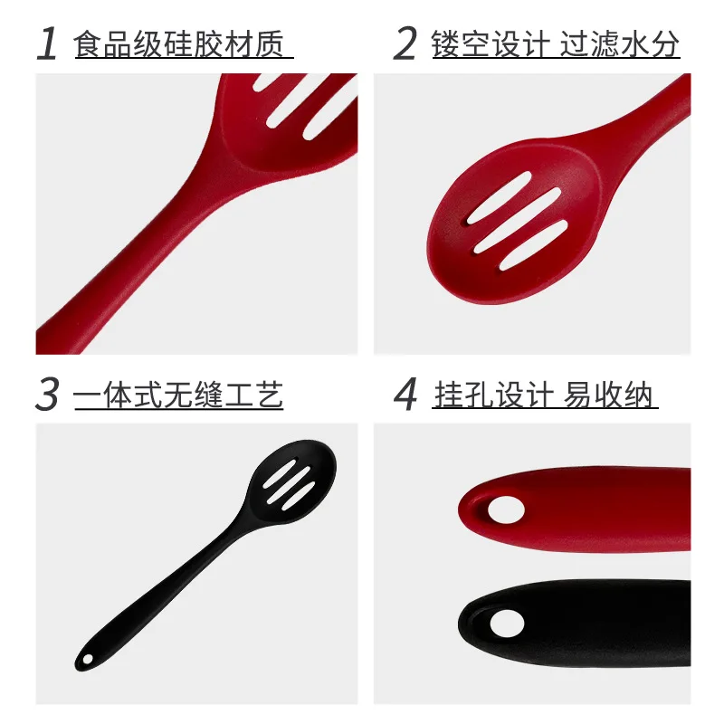 duobenshi silicone noodle scoop Powder claw spaghetti non-stick skillet colander multifunctional water filter