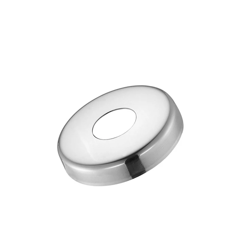 Balcony Accessories Pipe Plate Cover Fit Stainless Steel Hand Rail Post Plate For Stair