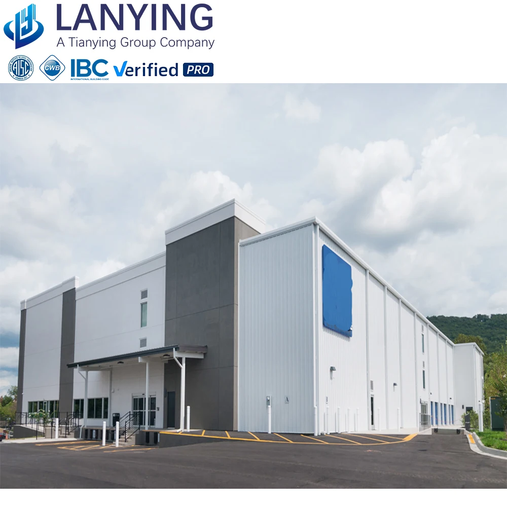 Industrial-Style Multi-layer Pre Engineered Metal Prefab Steel Structure Construction Warehouse Building for Frames