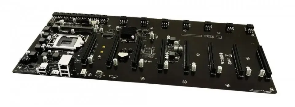 BIOSTAR TB360 D + может вместить 8 видеокарт стабильная и прочная отличная репутация расширенной мощности ATX mine