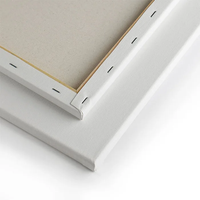 MEEDEN 280G 100% Cotton Wood Stretched Canvas Boards for Painting